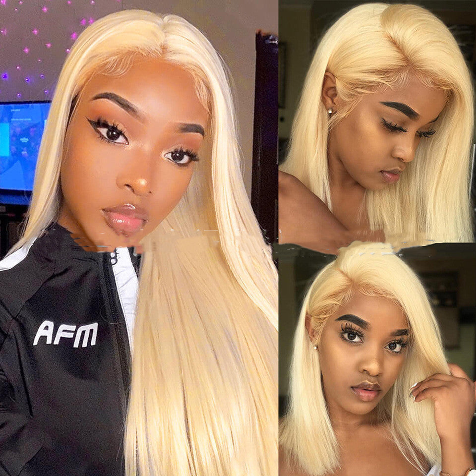 Real Wig Straight Frontal Lace