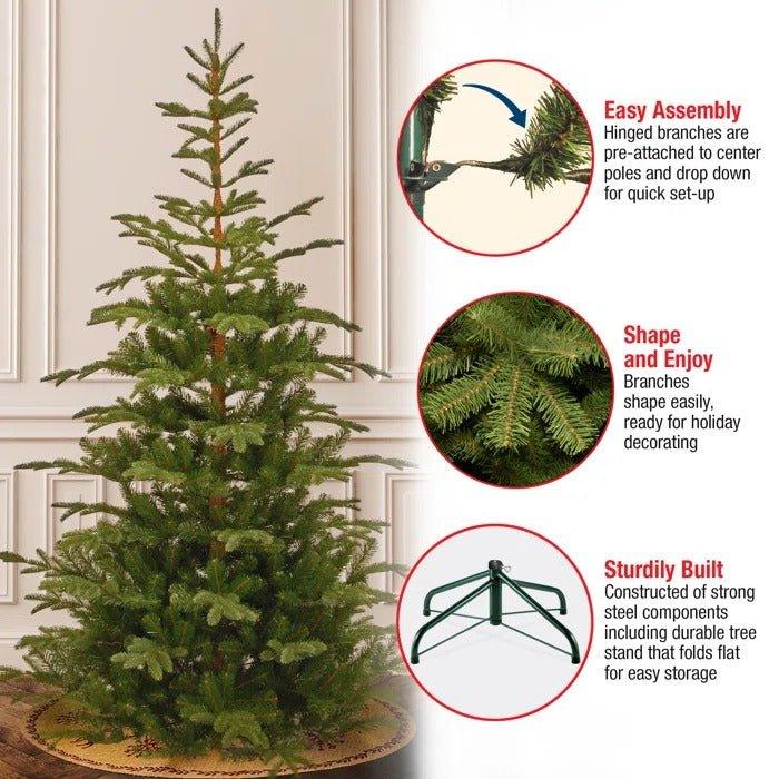7.5 ft Norwegian Spruce Unlit Artificial Christmas Tree