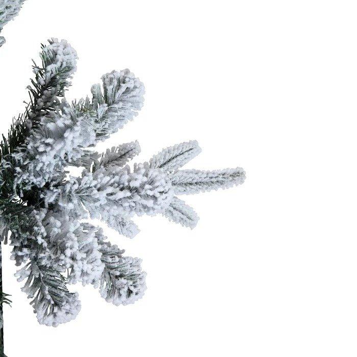 90'' Lighted Artificial Fir Christmas Tree