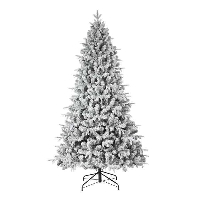 90'' Lighted Artificial Fir Christmas Tree