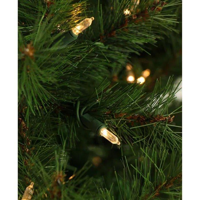 7.5' Lighted Foxtail Pine Artificial Christmas Tree with 900 Clear LED Lights
