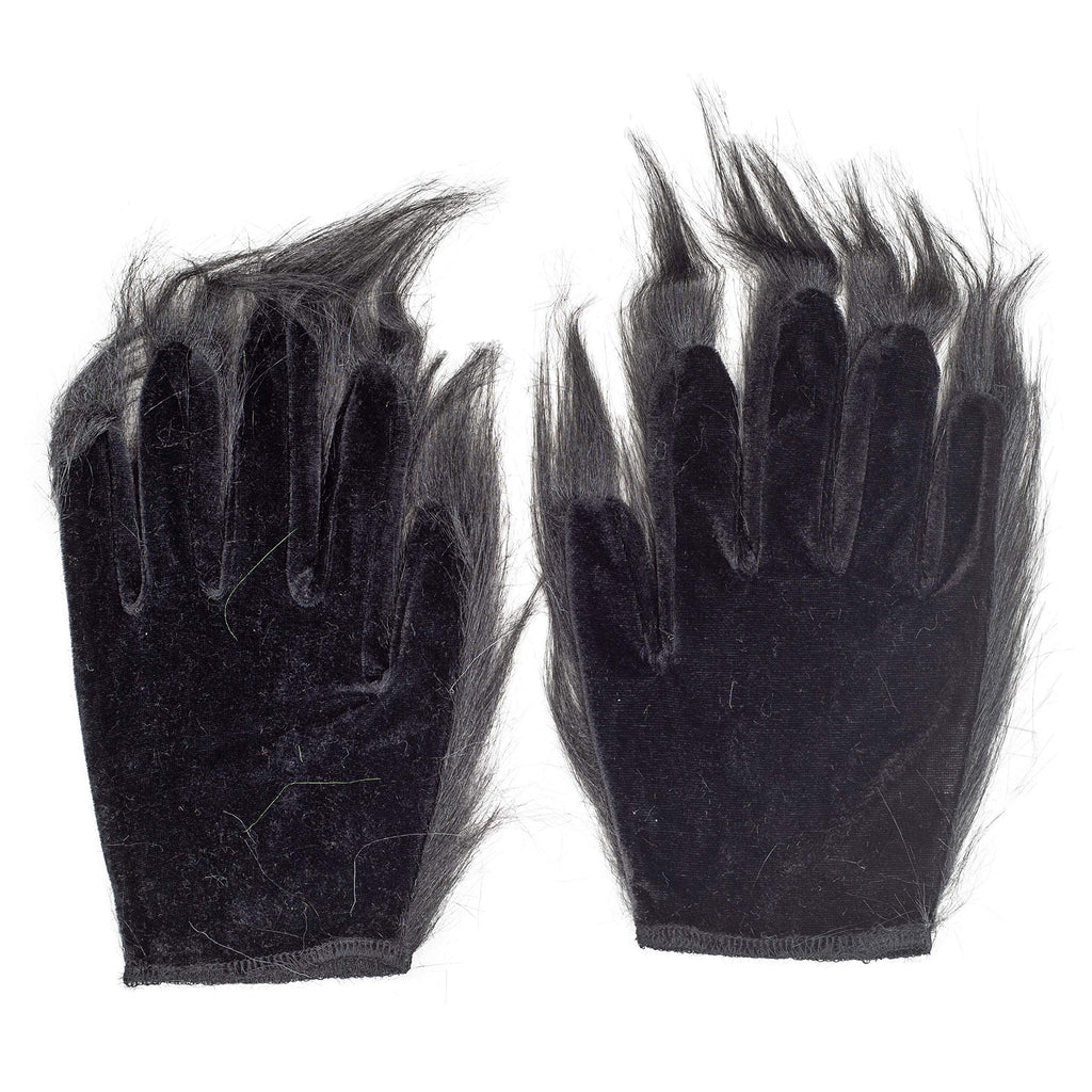 Halloween Costume Accessory Furry Gloves