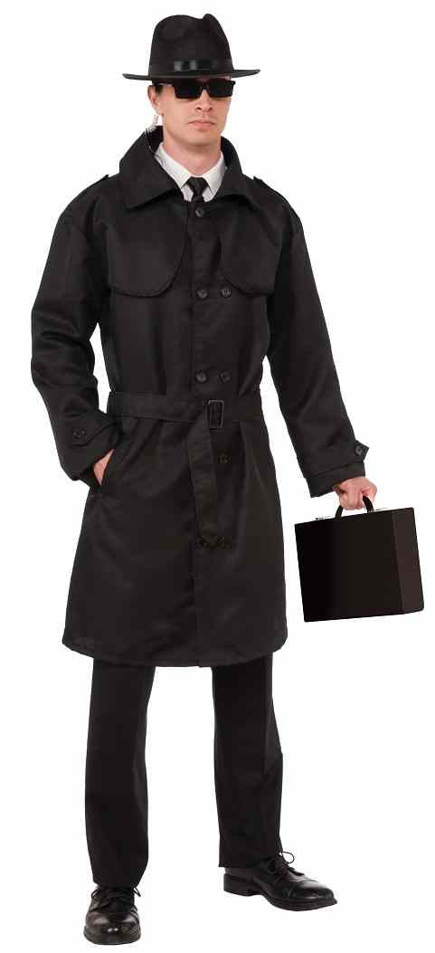 Secret Agent Trench Coat Adult Costume Accessory