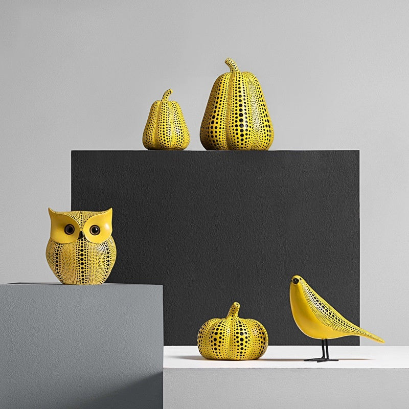 Halloween Decoration Polka Dot Pumpkin Decoration Creative Animal