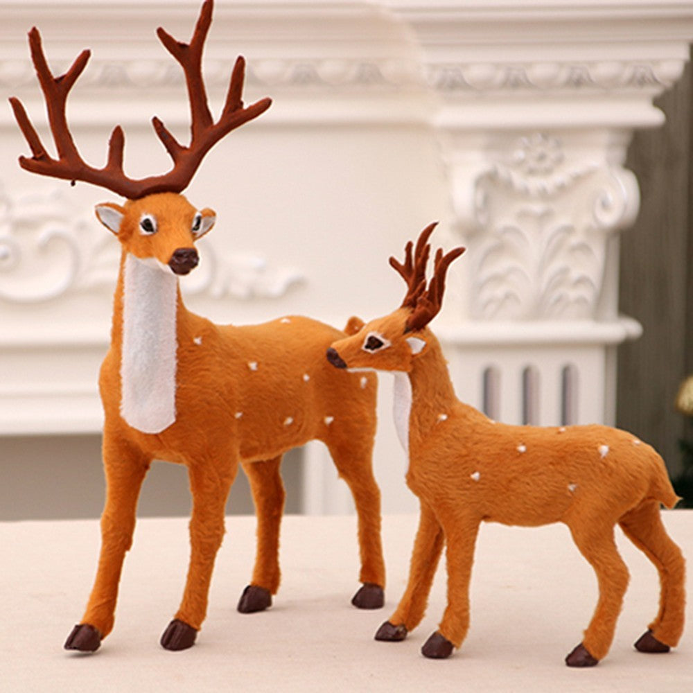 Christmas deer plush toy