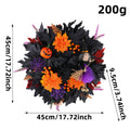 Witch Pumpkin Halloween Wreath Decoration