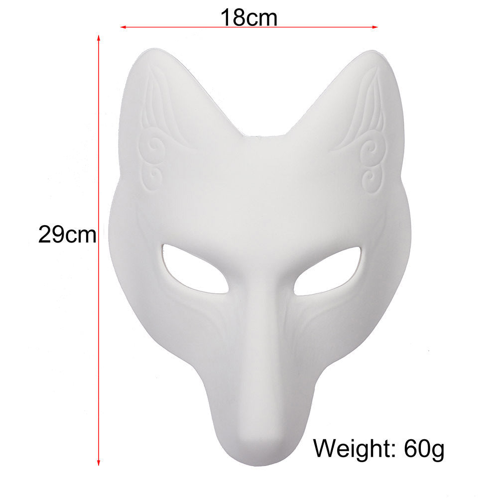 DIY Leather Fox Mask Halloween Prop