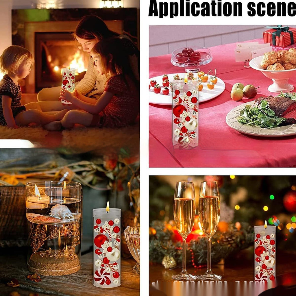 Floating Stuffed Vase Christmas Decorations