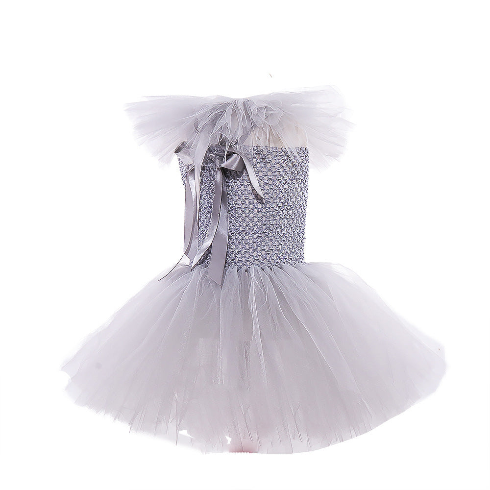 Mesh Princess Dress Set Children's Halloween Costume