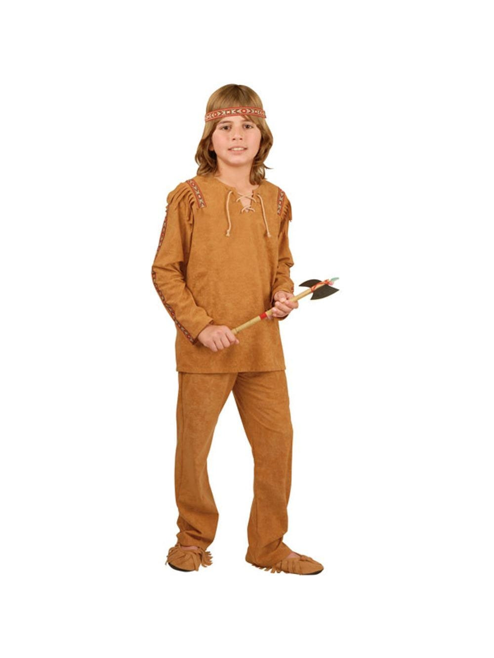 Child Faux Indian Boy Costume