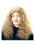 Adult Long Blonde Curly Wig