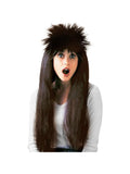 Adult Brown 80's Style Wig