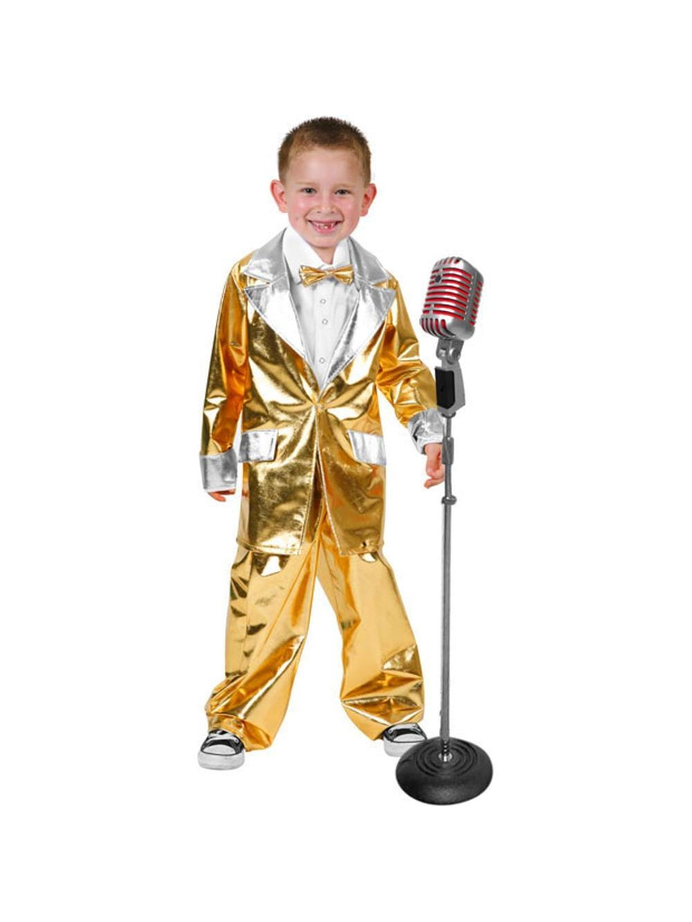 Child Elvis Gold Lamé Suit