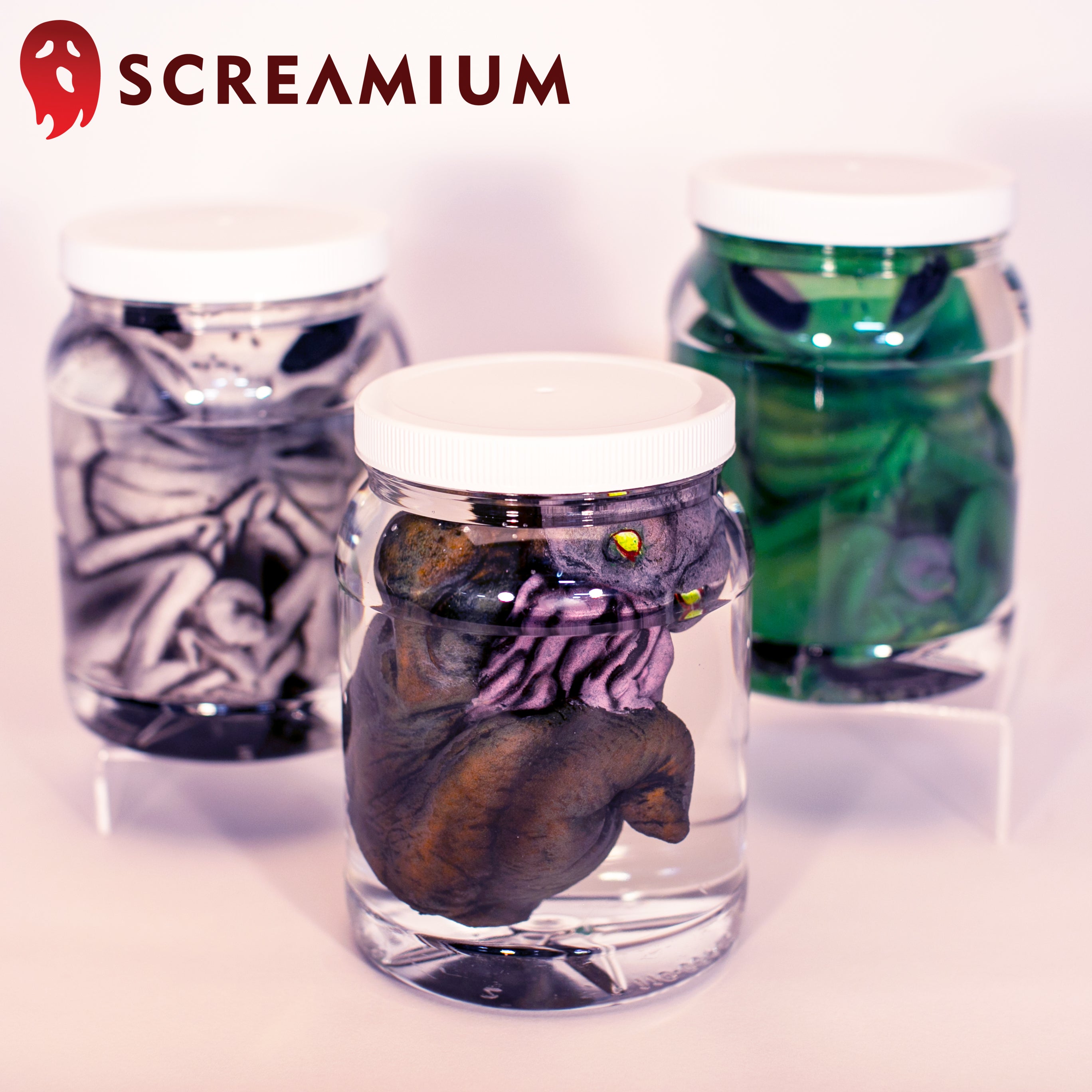 Cthulhu Alien Monster Embryo in Formaldehyde Jar Prop