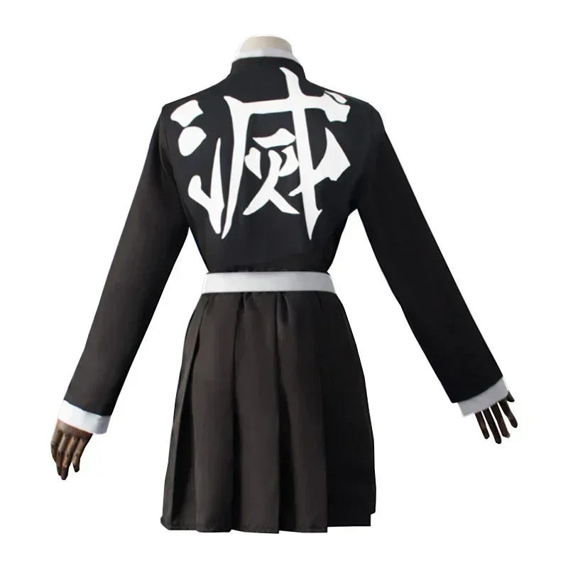 Kanroji Mitsuri Cosplay Costume with Wig & Haori