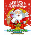 Merry Christmas Coloring Books for Adults Easy and Relaxing Design: Santa, Snowman, Elves and Friend - Paperback