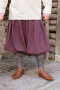 Rus Pants Borys Herringbone Burgundy/Grey