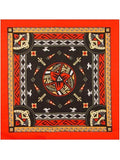 Aztec Bandanas Red W/ Dark Center