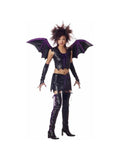Women's Sexy Vixen Bat Halloween Costume (Junior Sizes)