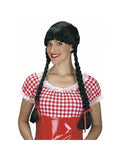 Adult Black Braided Wig