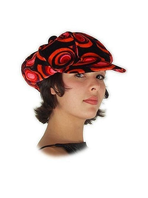 Red & Black Philly Mod Hat