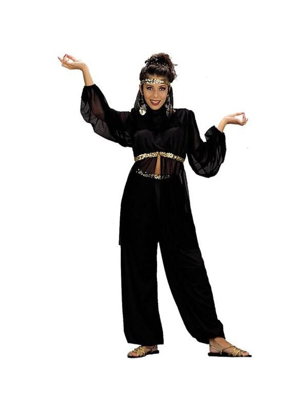 Women's Midnight Belly Dancer Halloween Costume
