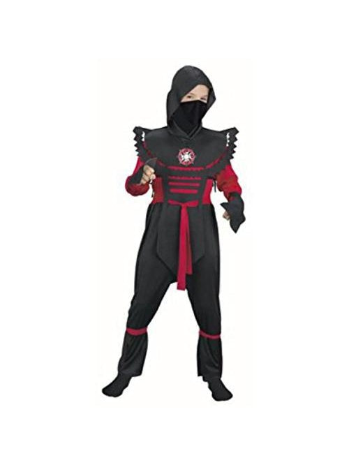Child's Red Fury Ninja Costume