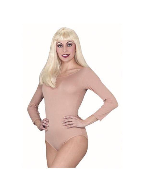 Women's Skin-Tone Illusion Bodysuit Halloween Costume