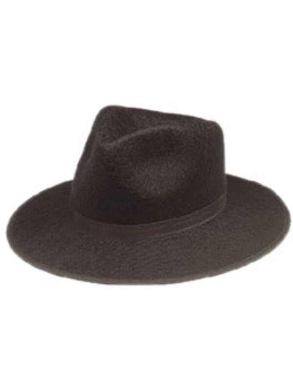 Black Gangster Hat