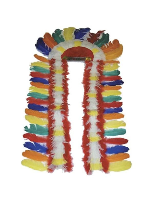Indian Big Chief Feather Headdress