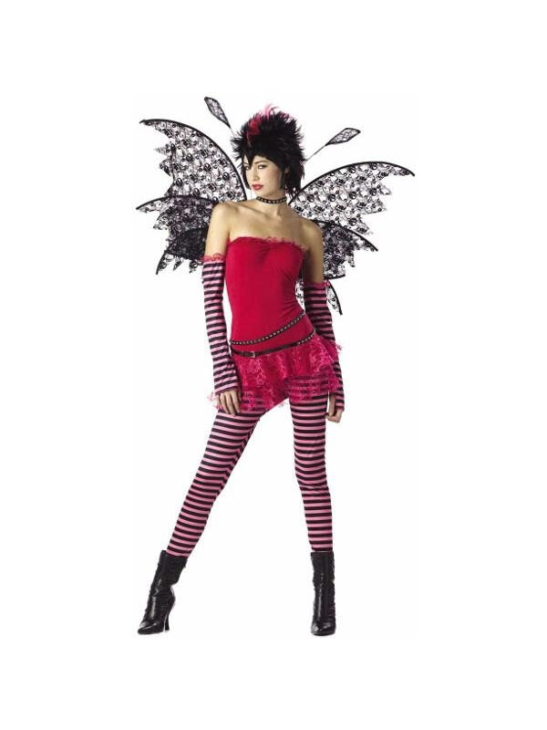 Women's Rockin' Fairy Halloween Costume (Junior Sizes)
