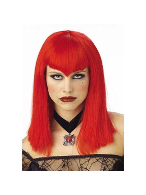 Adult Red Vampiress Wig