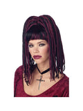 Black & Burgundy Demonika Wig