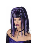 Black & Purple Demonika Wig
