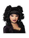 Black Goth Curls Wig