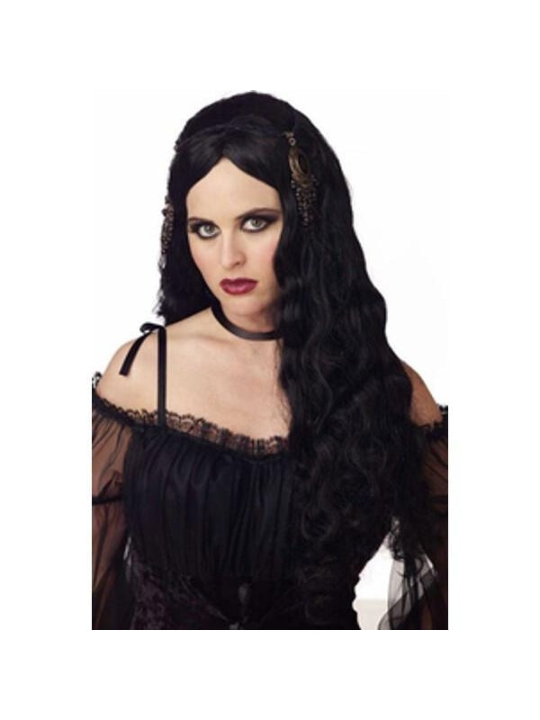 Black Gothic Princess Wig