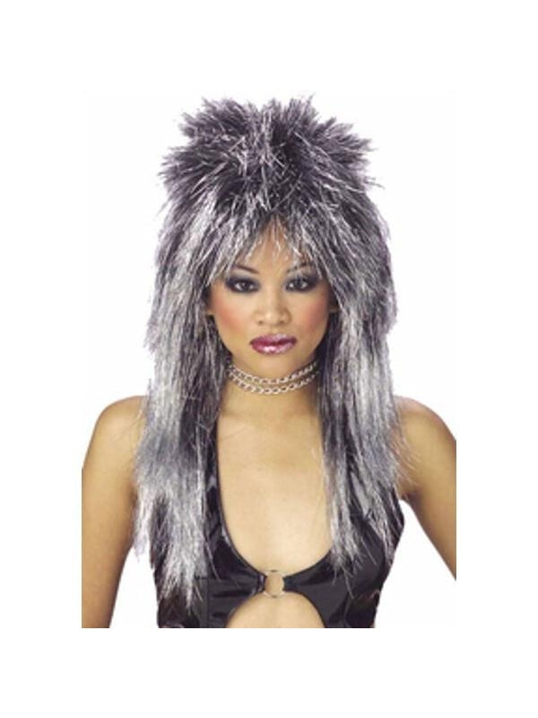 Women's Vibe Silver Shimmer Wig