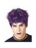 Black & Purple Mod Monster Wig