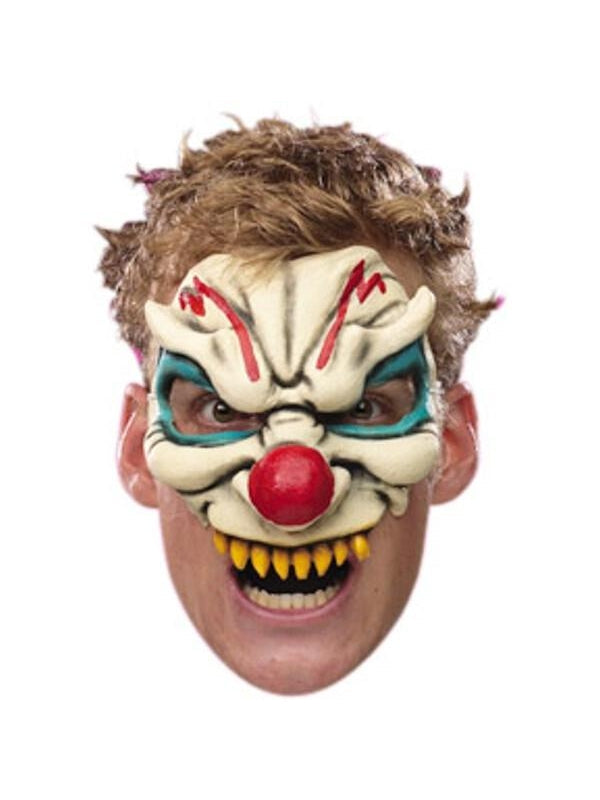 Adult Chinless Evil Clown Mask