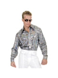 Adult Silver Disco Shirt