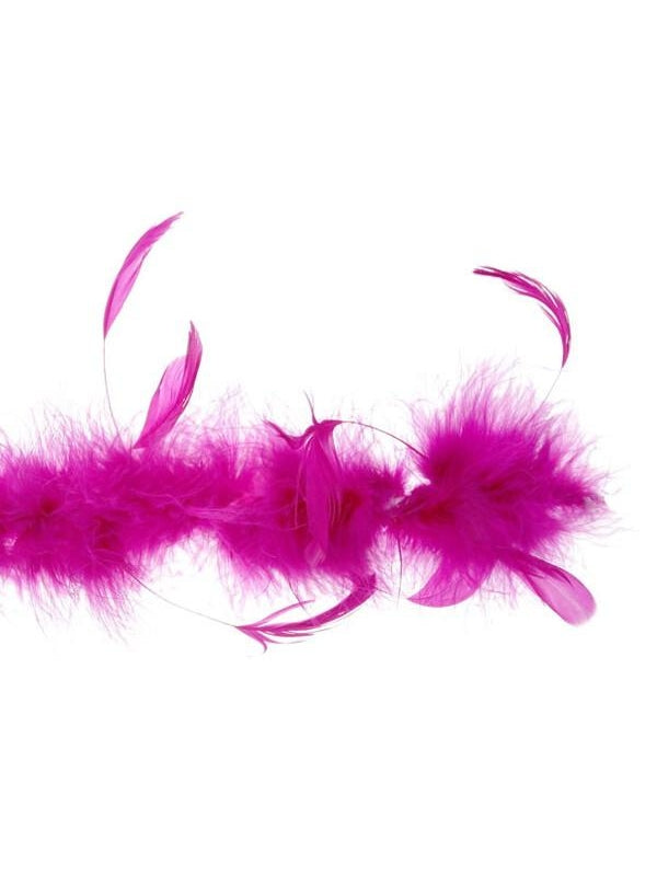 Plum Marabou Solid Boa