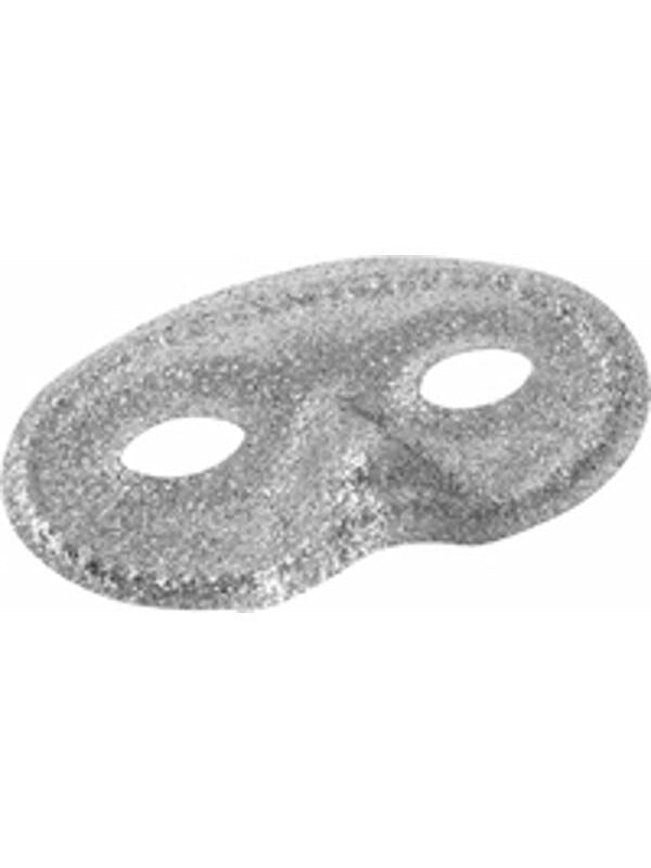 Adult Silver Glitter Eye Mask