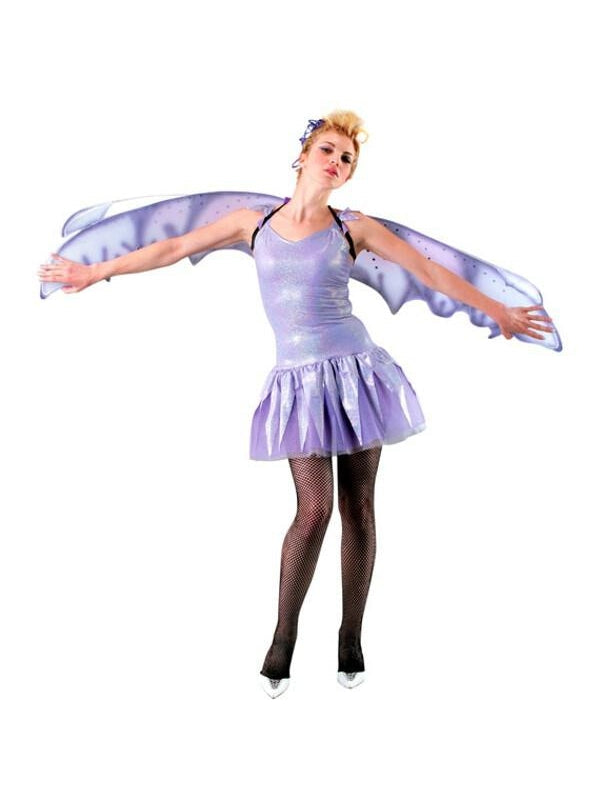 Adult Purple Nymph Costume Wings