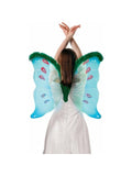 Adult Green Marabou Costume Wings