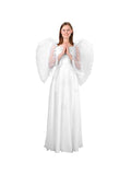 Adult Large White Feather Angel Wings