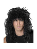 Black 80's Hair Band Wig