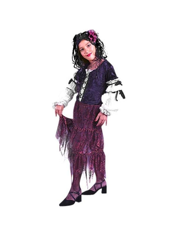 Girls Mystic Rose Fortune Teller Halloween Costume