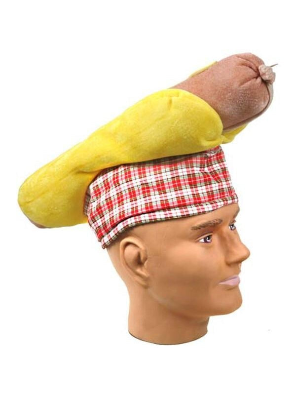 Adult Hot Dog Hat