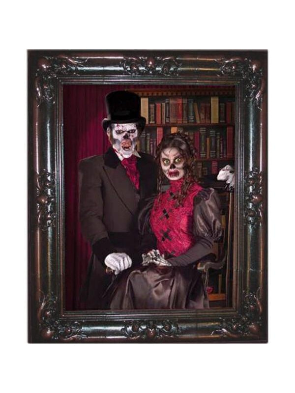Couple Haunted Picture Frame