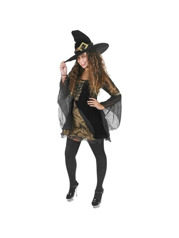 Women's Enchanting Witch Halloween Costume (Junior Sizes)